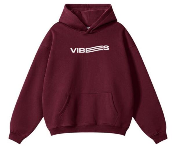 Vibes Printed Hoodie