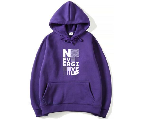 Never Give Up Hoodie