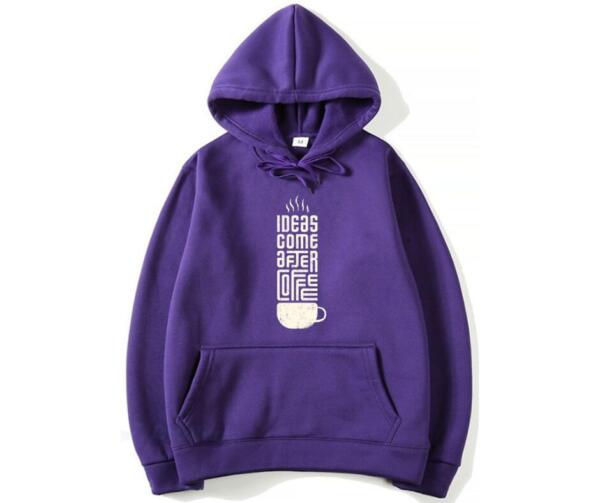 Ideas Come After Coffee Hoodie