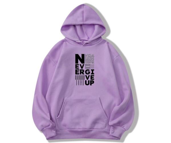 Never Give Up Hoodie