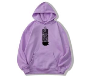 Ideas Come After Coffee Hoodie
