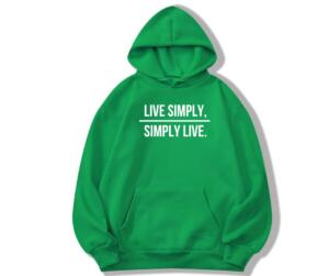 Live Simply Hoodie