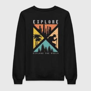 Explore The World Sweatshirt - Image 2