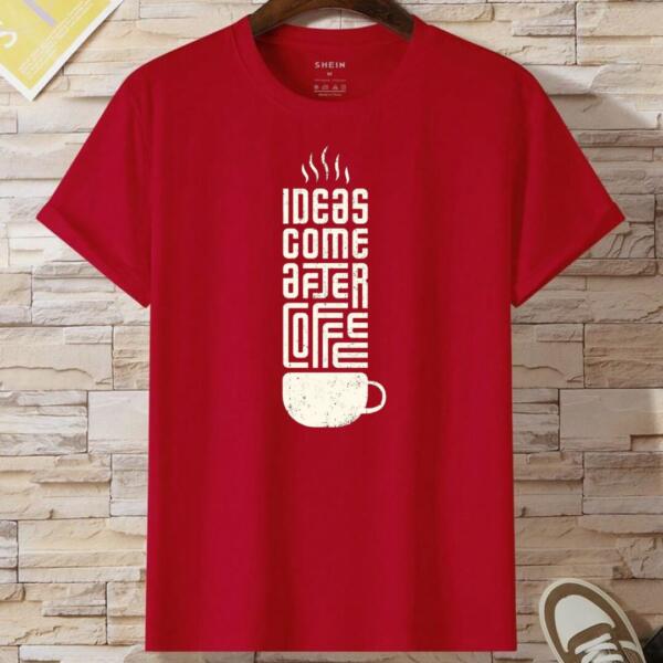 Ideas Come After Coffee T-Shirt