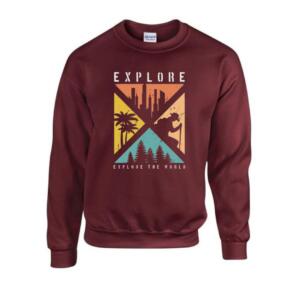 Explore The World Sweatshirt - Image 4