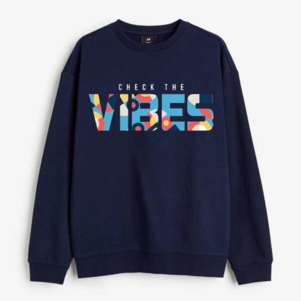 check the vibes sweatshirt check the vibes sweatshirt