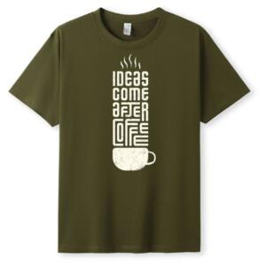 Ideas Come After Coffee T-Shirt