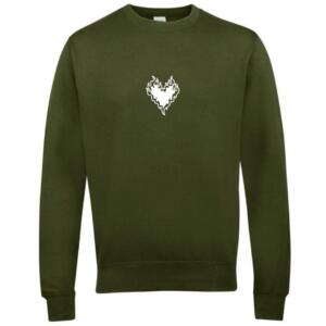 Burning Heart Sweatshirt