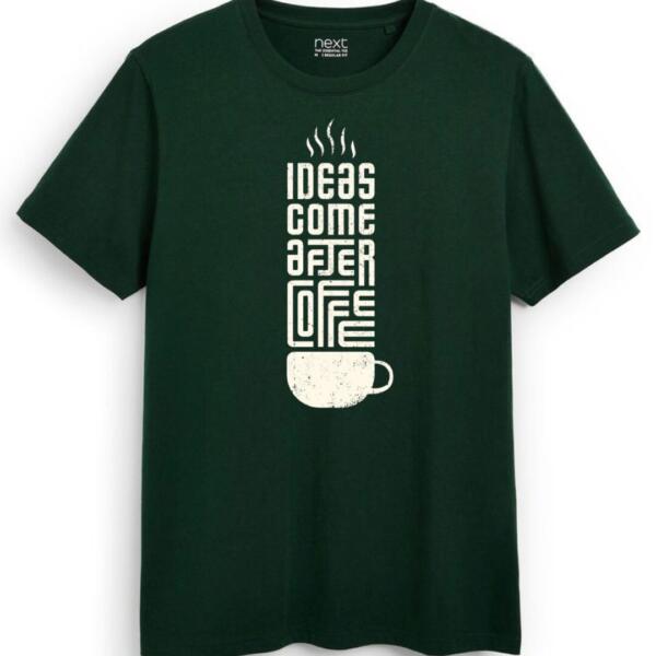 Ideas Come After Coffee T-Shirt