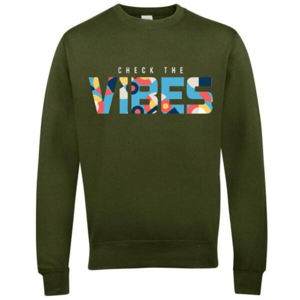 check the vibes sweatshirt