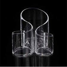 Acrylic Cosmetic Organizer Grid Box