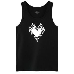 burning heart tanktop