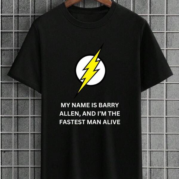 Barry Allen The Fastest Man Alive T-shirt