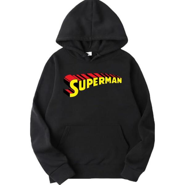 Superman 90's Sign Hoodie