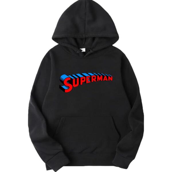 Superman 90's Sign Hoodie