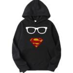 Superman With Glasses Hoodie