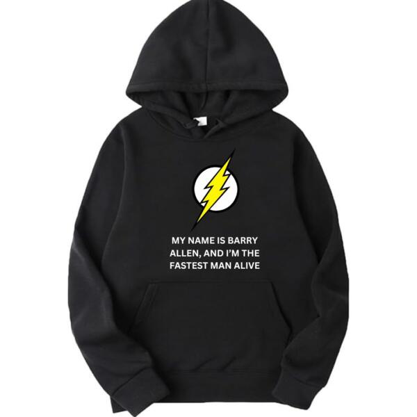 Barry Allen The Fastest Man Alive Hoodie