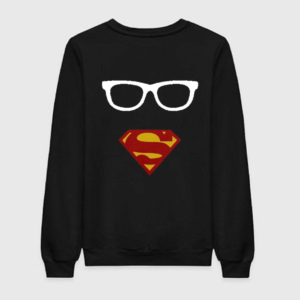 Superman With Glasses Sweatshirt