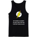 Barry Allen The Fastest Man Alive tanktop