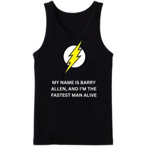 Barry Allen The Fastest Man Alive tanktop