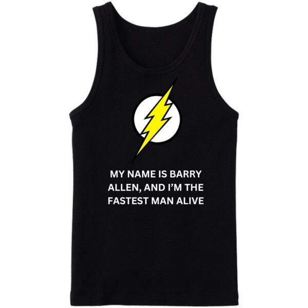Barry Allen The Fastest Man Alive tanktop