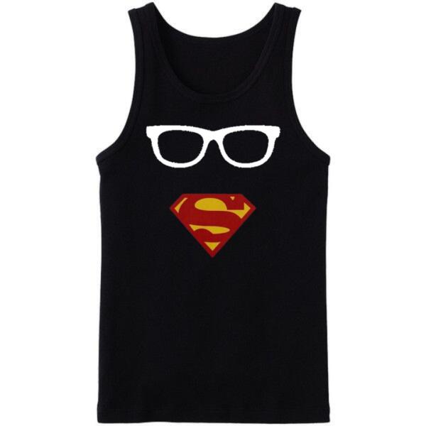 Superman With Glasses tanktop Superman With Glasses tanktop