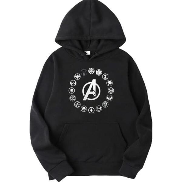 Avengers Members Symbol Hoodie