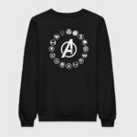 Avengers Members Symbol Sweatshirt