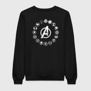 Avengers Members Symbol Sweatshirt