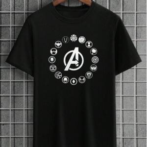 Avengers Members Symbol T-Shirt