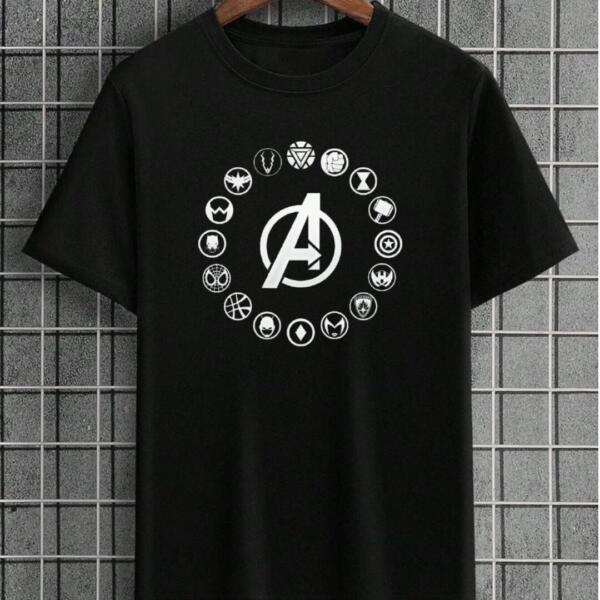 Avengers Members Symbol T-Shirt Avengers Members Symbol T-Shirt
