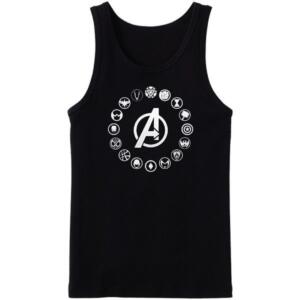 Avengers Members Symbol Tanktop
