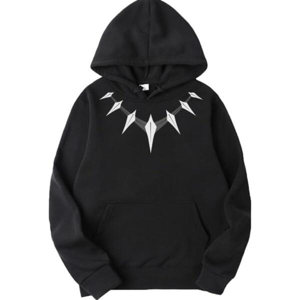 Black Panther Collar Hoodie