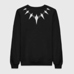 Black Panther Collar Sweatshirt