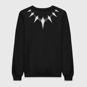 Black Panther Collar Sweatshirt