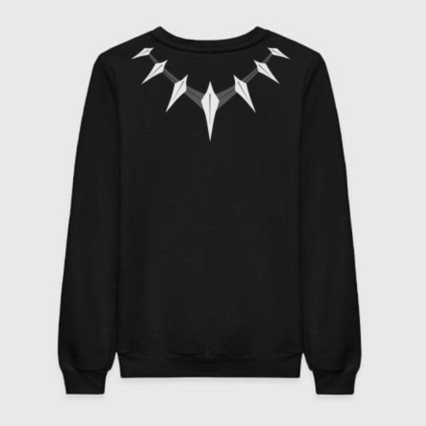 Black Panther Collar Sweatshirt