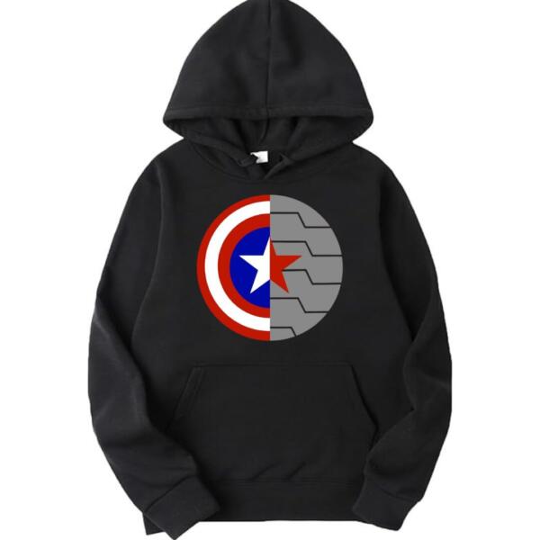 Captain America And The Winter Soldier Hoodie Captain America And The Winter Soldier Hoodie