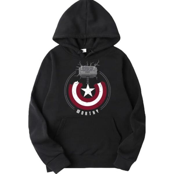 Captain America Worthy Hoodie Captain America Worthy Hoodie