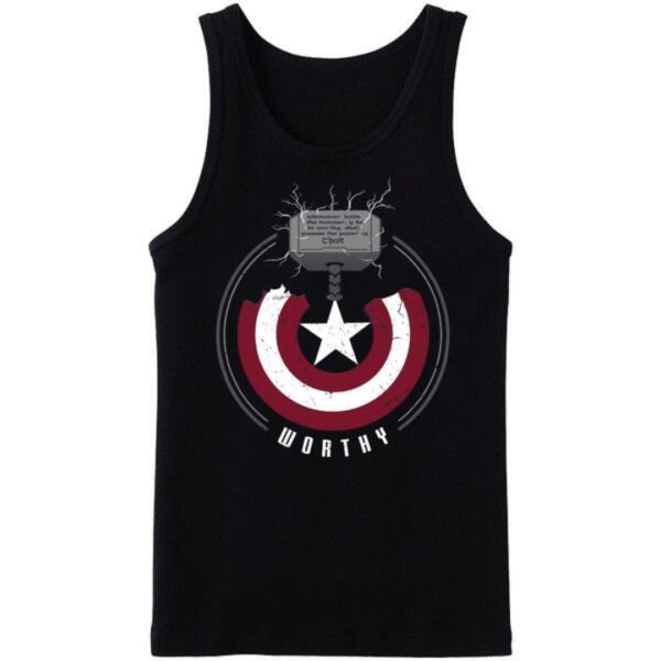 Captain America Worthy Tanktop