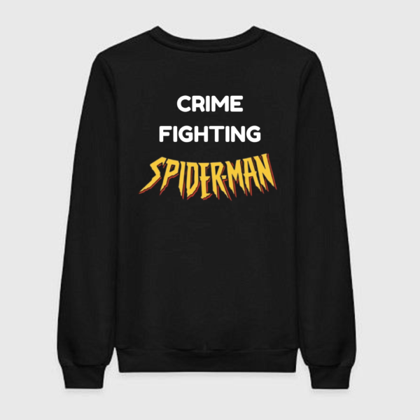 Crime Fighting Spiderman Sweatshirt