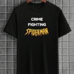 Crime Fighting Spiderman T-Shirt