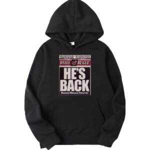 Daily Bugle Mask Menace Returns Hoodie