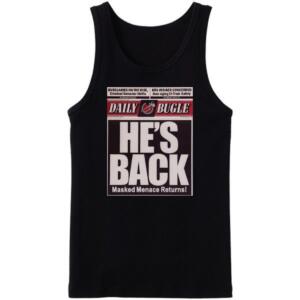 Daily Bugle Mask Menace Returns Tanktop