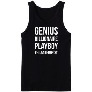 Genius Billionaire Play Philanthropist Tanktop