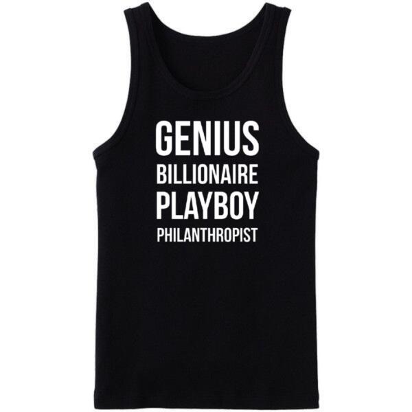 Genius Billionaire Play Philanthropist Tanktop