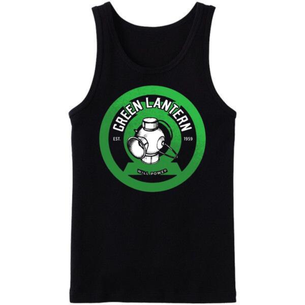 Green Lantern Will Power Tanktop Green Lantern Will Power Tanktop