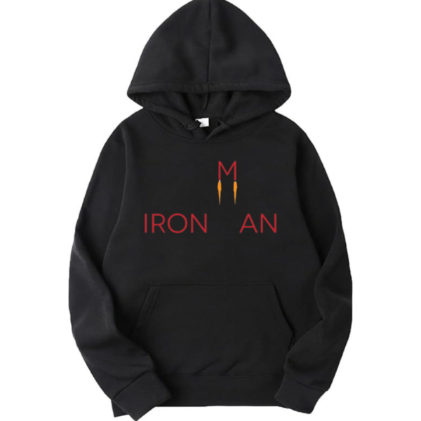 Ironman Text Hoodie