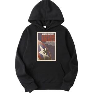 Join The Fight With Captain America Hoodie