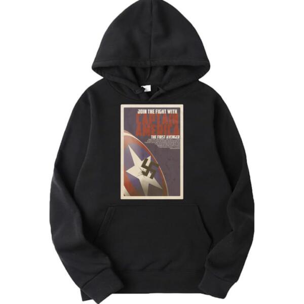 Join The Fight With Captain America Hoodie Join The Fight With Captain America Hoodie