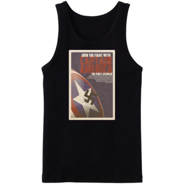 Join The Fight With Captain America Tanktop Join The Fight With Captain America Tanktop